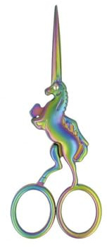 Schere Einhorn Regenbogen 13 cm x 5 cm
