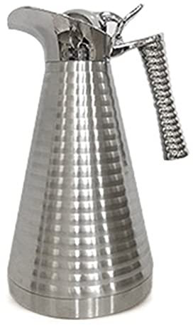 BAIYA Coffee Jug, 1.5L Stainless Steel Thermal Carafe Jug, Vacuum Insulated, Non-Drip Spout, Splash-Proof Lid