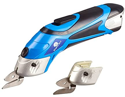 Cordless Scissors Cutting Shears Battery Rechargable Fabric Plastic Card Cut