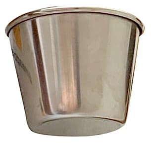 Stainless Steel Sauce Dish Oil Dish Japanese Snack Dish Tomato Dipping Sauce Dish Vinegar Dish Silver