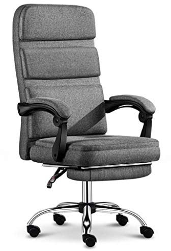 FanXus Bürostuhl, Schreibtisch-Gaming-Stuhl aus Leder, Chef-Schreibtischstühle, ergonomischer, Verstellbarer Rennstuhl mit hoher Rückenlehne, drehbarer Chef-Computerstuhl, B Made in China