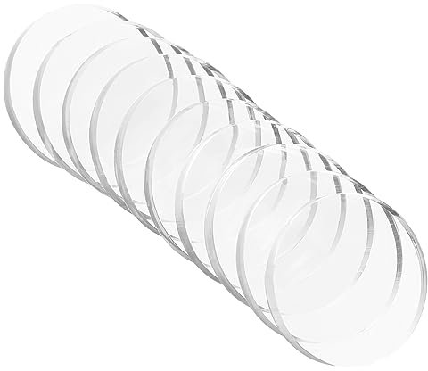 UKCOCO 20piezas Ventosas Antideslizantes para Muebles Protector De Vidrio Amortiguador De Ruido y Vibraciones Apto para Mesas y Estantes