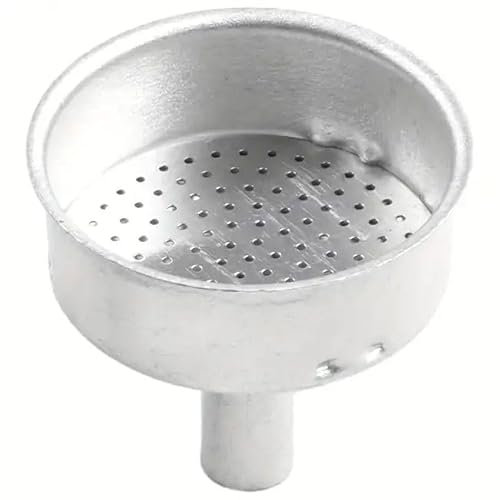 Super Mundo - Filtro de Cafetera Moka, Repuesto Cafetera, Recipiente de Café para Moka aluminio (9 Taza)