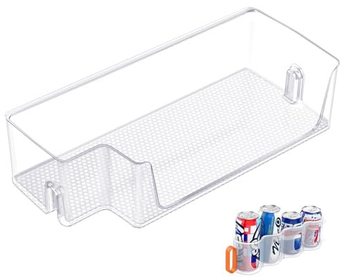 UPGRADED DA97-20638A DA63-09687A Refrigerator Door Bin Compatible with Samsung Refrigerator Door Shelf Replacement RS27T5200SR Samsung Fridge Door Shelves PS16556766 RS27T5200SG RS27T5561SR RS27T5201