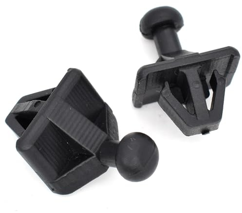 WASQUBKS 4 x Haken for die Hutablage im Auto, kompatibel for Nissan Kicks Versa Note Silvia Micra 180SX 200SX 240SX Cargo Cover Clip 79916-D1000 2014–2020