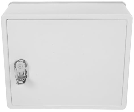 DIYEAH Design Plastic to Clean Easy Lockable Wall, Mounted Milk Box Storage, Spacious Interior Installation for for Home Supplies and Outdoor Doorstep Use