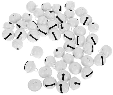 Homoyoyo 50stücke Kleiner Metallglöckchen Rund Farbig Lackiert Geeignet Für Hochzeitsfeiern Und Geschenkverpackungen Bunte Glöckchen Zum Basteln