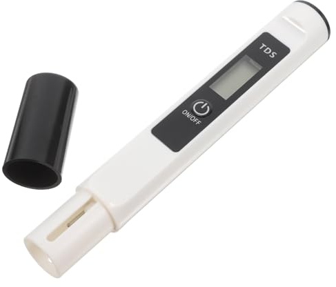 MERRYHAPY Tragbarer Digitaler Wassertester Stift Präziser Gesamtlösungsmessgerät für Trinkwasser und Aquarium Kompaktes Wasserqualitätsmessgerät mit Knopf Bedienung