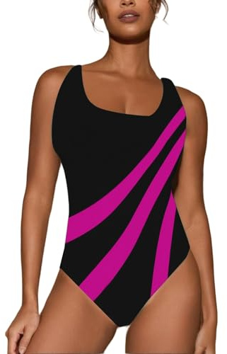 Maillot De Bain Grande Taille Maillot De Bain Gainant Women Swimwear Jupette Soutien Gorge Intégré Maillots Maternité Tankini Grossesse Blanc Noir Shorty Femme Bronzant avec Armature Combinaison