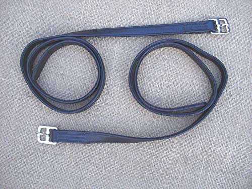 gs- sports Soft Steigbügelriemen schwarz (120 cm)