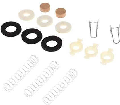 Set von 16 Trompete Reparatur Kit mit für Trompete Musical Instrument Wartung Ersatz Zubehör