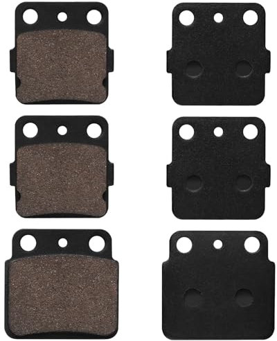Cnornus Motorrad Bremsbeläge Vorne und Hinten für SUZUKI LTZ 400 LT-Z 400 K/Z/L 2003 2004 2005 2006 2007 2008 2009 2010 2011 2012 2013