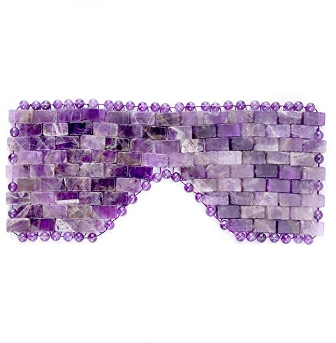 Natürliche Jade-Augenmaske Rosenquarz-Augenmaske Massagegerät,2