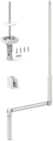 Manivelle de volet roulant 1800 mm Ø 12 mm avec sortie 6P7 verticale