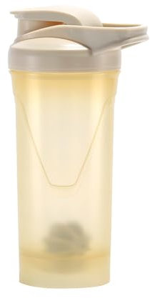 Vllcsla Bouteille Shaker de Protéines Mélangeur de Protéines pour Shakes Protéinés et Shakes de Remplacement de Repas Sans BPA 700ml