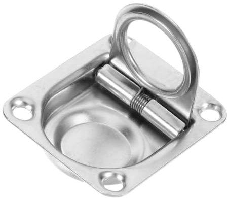 YARNOW Türgriff Aus Edelstahl Deckgriff Für Kajak Und Kanu Versenkter Griff Mit Satiniertem Finish Passend Für Möbel Fenster Schränke Kommoden Und Einfache Montage Und Bedienung
