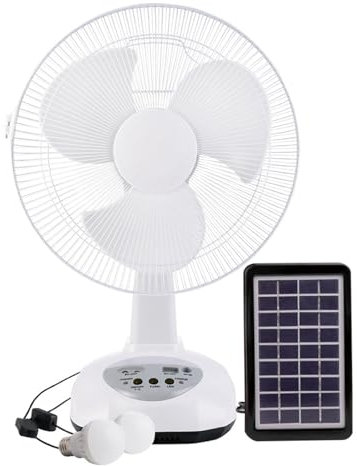Ventilador Portátil De Carga Solar, De Mesa, Suelo, Escritorio, Ventilador Inalámbrico, para Camping, Ventilador Portátil De Carga Solar