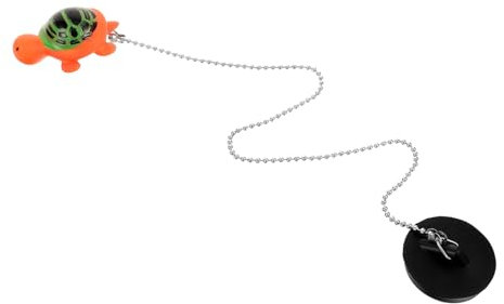 Mipcase per da Bagno a Forma Carretto Catena Resistente e Riutilizzabile per Vasche e Lavandini Accessorio Pratico per Scarico