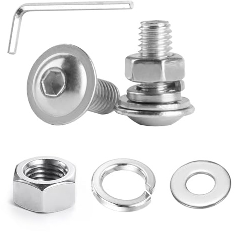 15 Stück M5x12mm Edelstahl Inbusschrauben-Set | Perfekt Für Heimwerker, Handwerker Und Profis – Einfache Handhabung Und Präzise Passform Dank Innensechskant-Antrieb.