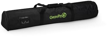 Gravity BG TMS 3B - Traveler Transport bag for three microphone stands, water-repellent, padded dividers, black