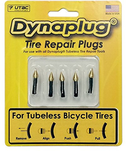 Dynaplug Bicycle Tubeless Tire Repair Plugs (Pointy Tip)