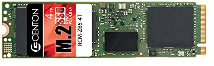 Centon Premium SSD, Frustration Free, PCIe 4.0 x4, NVMe 1.3, M.2-2280, 4TB E16