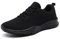 DAFENP Unisex Uomo Donna Scarpe da Ginnastica Corsa Sportive Fitness Running Sneakers Basse Interior Casual all'Aperto (Nero, Numeric_36)