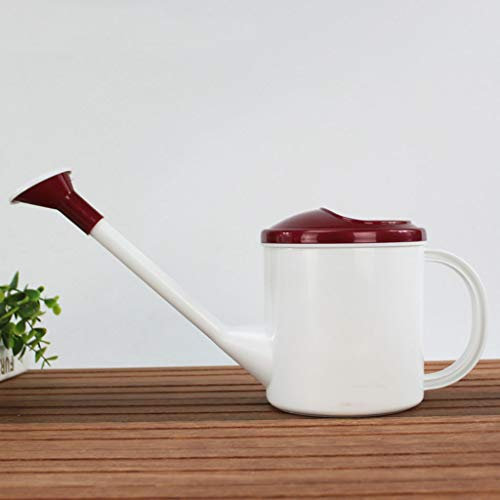 LUCBEI Arrosoir de Jardin Petit arrosoir en résine Domestique Arrosoir coloré à Long Nez Arrosoir Outils de Jardinage Arrosoir à Long Nez de 1,5 L for Plantes d'extérieur