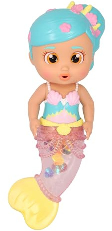 BLOOPIES Shimmer Mermaids Alice – Sammlerstück Bad- und Wasserspielzeug Eine Meerjungfrau, die Wasser spritzt und Blasen Macht! Geschenk Spielzeug für Mädchen und Jungen ab 18 Monaten