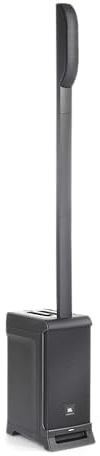 JBL IRX One - Professioneller All-in-One Säulen-PA-Lautsprecher mit eingebautem 3-Kanal-Mixer und Bluetooth 5.0, 8 Woofer und 6 2 Hochtöner Hochfrequenztreibern - Schwarz