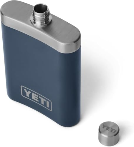 YETI Rambler Flask, Navy, 7 oz (207 ml)