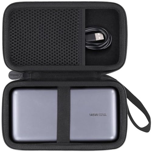 Aenllosi Hard Case for UGREEN Nexode 145W 25000mAh Power Bank, Black