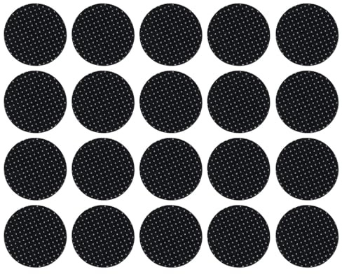 20Pcs Furniture Pads Floor Protectors, Felt Furniture Pads, Non-Slip Anti-Scratch, for Hardwood Floors, Chair Legs (Black)