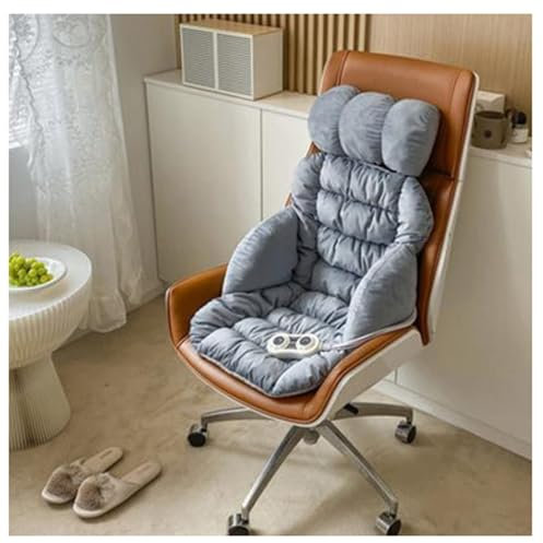 Cuscino Riscaldante per Sedia da Ufficio, Interruttore a Doppio Controllo, Impostazioni Orario del Cuscino del Sedile Riscaldato Elettrico per Casa e Ufficio, per Sedia, Divano