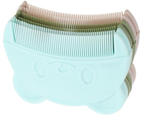 CTIRCHIU 6pcs Baby Cradle Cap Treatment Fine Tooth Comb for Hair Grooming Styling Accessories