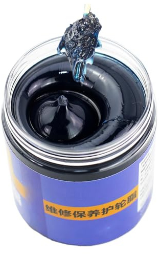 Grasso per Cuscinetti per Rimorchio,Lubrificante Resistente 300g - Lubrificante per Auto ad Alta Temperatura per Uso Quotidiano in Cerniere Catene Motori Garage Domestico e Industriale