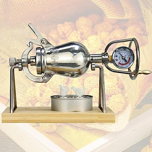 KRXSOBNV, Mini Popper à grains torréfiés professionnel en acier inoxydable, Machine à pop-corn traditionnelle de qualité supérieure ，Machine à pop-corn