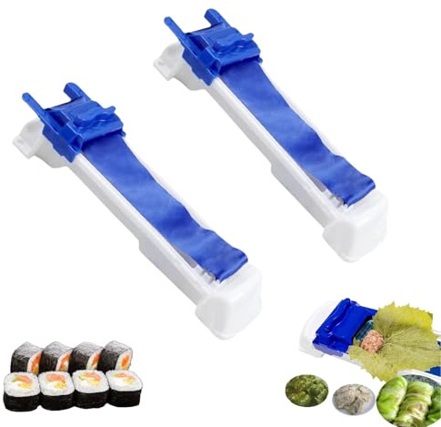 Lumpiamaskin, rullverktyg for grönsaker, multifunktionell gör-det-själv-vårrulle av plast, rullande vårrulleomslag, for köksredskap i hemmet(2pcs)
