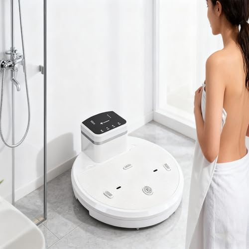 SXXZYAZJ Anti-Slip Foot Pad Body Air Dryer, 2500W Full Body Dryer with Intelligent Touch Screen, Whole Body Dryer for Home, Hotel, Gym, with Negative Ion Emitters and Pre-Warm Function