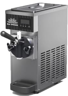 Ice Cream Maker,Soft Serve Ice Cream Machine,Ice Cream Maker Machine,Stainless Steel Ice Cream Machine,Suitable for Ice Cream Parlours, Supermarkets, Shopping Centres and Homes