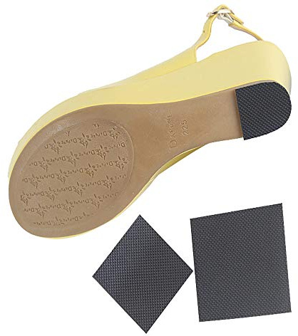 Tcare 1 Paar Anti-Rutsch Schuhe Aufkleber Selbstklebend Anti-Rutsch Kissen Sohle Schutz für Damen Schuhe High Heels Stiefel Sandalen Herrenschuhe