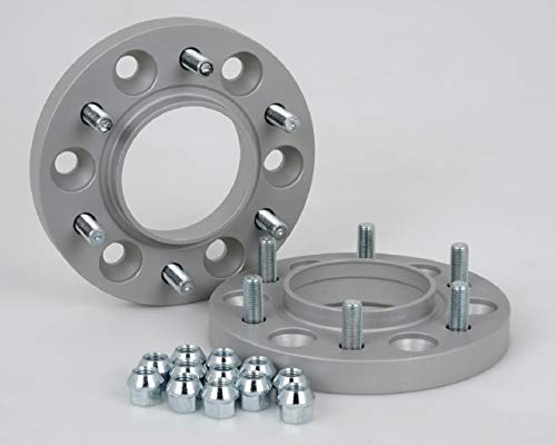 Spurverbreiterung Aluminium 2 Stück (21 mm pro Scheibe / 42 mm pro Achse) inkl. TÜV-Teilegutachten kompatibel mit Ford Ranger (ETK) Typ 2AB (2011-2015)