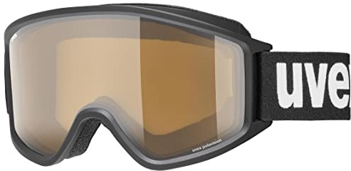 uvex g.gl 3000 P Skibrille, black matt/brown-clear, one size