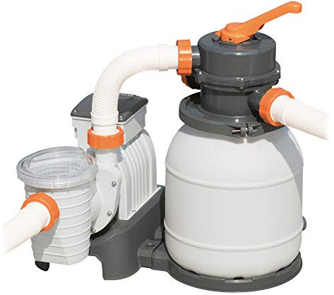 Pompa Con Filtro a Sabbia 5678 L/H Pulizia Piscina Fuoriterra BESTWAY 58497