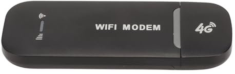 VBESTLIFE Módem y Enrutador WiFi 4G Portátil Con Ranura Para Tarjeta SIM, Punto de Acceso LTE, Hasta 10 Usuarios, USB Para Teléfono y Computadora