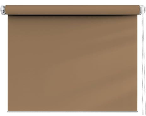 Verdunkelungsrollo 35 x 100 cm, Sichtschutz und Sonnenschutz Blickdicht, Fensterrollo Innen, ohne Bohren Einfache Installation, für Dachfenster, Taupe