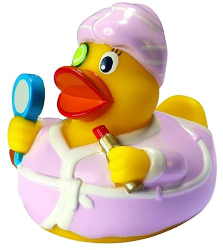 Beauty - Hobbyente - Quietscheente - Badeente - ca. 8 cm gross