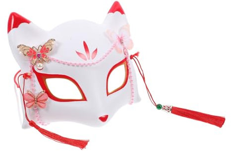 Cabilock Demi-masque En Masque De Mascarade Matériau Abs Unique Pour Hommes Et Femmes