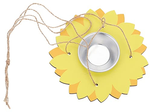 YARNOW Mangeoire À Oiseaux Pellets Solaires Mangeoire À Noix pour Oiseaux Bains D' De Jardin Station d'alimentation pour Nid D'Oiseau en Suif Ornements