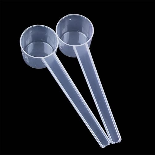 6 cucharas medidoras de plástico, 2 g, 3 g, 4 g, 5 g, cuchara de proteína, cuchara de lavado en polvo, reutilizable, tazas dosificadoras, aptas para lavavajillas, 10 ml, para café, especias, harina